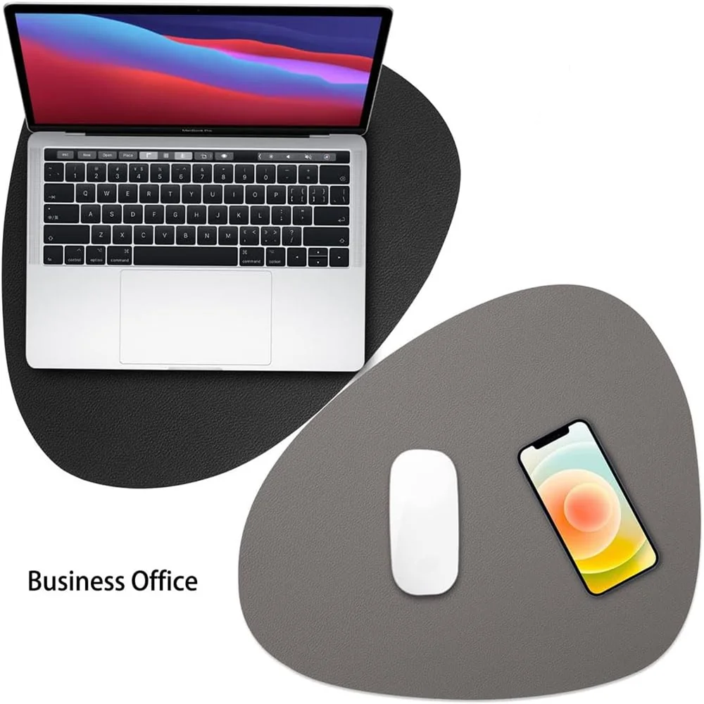 PU Leather Placemats, Waterproof Coffee Coasters, Kitchen Table Mats, Easy to Wipe Off ,Wrinkle Free Kitchen Dining Table Mats