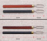 pottery circular carving knife UVO type carving knife, DIY pottery texture tool ceramic trimming carving, stainless steel knife
