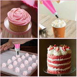 Nozzle piping cake decorating tools Confectionery equipment Kitchen accessories Pastry bag and bakery set stainless steel socket