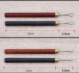 pottery circular carving knife UVO type carving knife, DIY pottery texture tool ceramic trimming carving, stainless steel knife