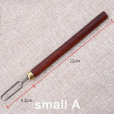 pottery circular carving knife UVO type carving knife, DIY pottery texture tool ceramic trimming carving, stainless steel knife