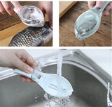 Fish Scales Graters Scraper Fish Cleaning Tool Scraping Scales Device with Cover Home Kitchen Cooking Fishing Tool Pesca Tackle