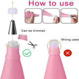 Nozzle piping cake decorating tools Confectionery equipment Kitchen accessories Pastry bag and bakery set stainless steel socket