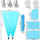 Nozzle piping cake decorating tools Confectionery equipment Kitchen accessories Pastry bag and bakery set stainless steel socket