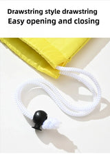 ‌"Insulated Fresh-Keeper Bag - Reusable Storage Organizer for Bananas, Lettuce & Vegetables (Drawstring Closure)"