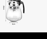 Heat Resistant Glass Teapot One-click Filtering Tea Pot Tea Water Separation Filter Tea Maker Coffee Pot Home Flower Teaware