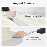 80PCS Cake Decorating Set-Non-Slip Turntable with 14 Piping Tips, Scrapers & Tools for Professional DIY Baking Tools Accessories