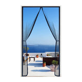 Magnetic Door Screen Insect Mosquito Net Curtain Black Fly Insect Auto Closing Invisible Mesh For Kitchen indoor living room