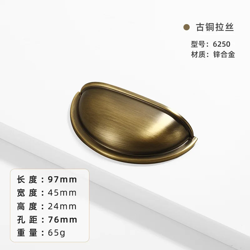 French-bronze solid handle vintage wardrobe/cabinet door handles small single-hole drawer pull medieval-style furniture hardware
