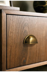 French-bronze solid handle vintage wardrobe/cabinet door handles small single-hole drawer pull medieval-style furniture hardware