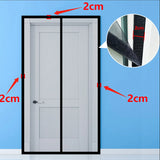 Magnetic Door Screen Insect Mosquito Net Curtain Black Fly Insect Auto Closing Invisible Mesh For Kitchen indoor living room