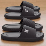 Summer Fashion Slippers Men Shoes Cloud Slippers For Men Home Flat Sandals Massage Flip Flops Couples Bathroom Indoor Slides