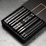 5Pairs High Quality Japanese Non-Slip Chopsticks Korean Home Hotel Restaurant Portable Healthy Food Stick For Sushi Chopsticks