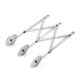 3/5/7 Wheels Cutter Dough Divider Side Pasta Knife Flexible Roller Blade Pizza Pastry Peeler Stainless Steel Bakeware Tools