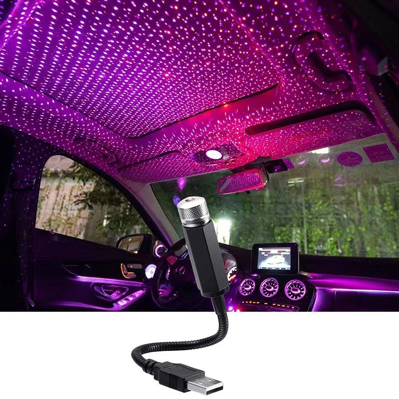 USB Car Roof Star Projector Light