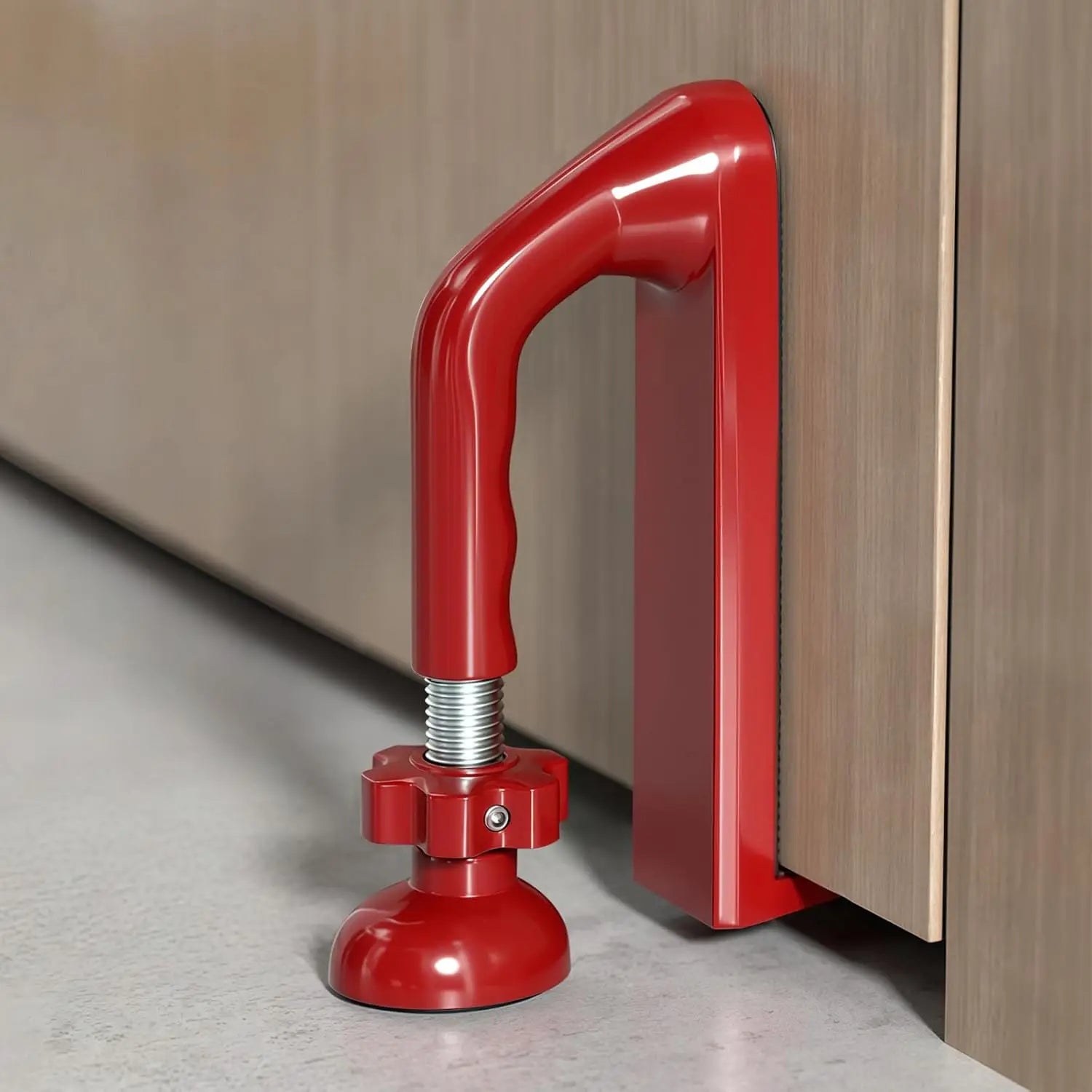 1PC Heavy Duty Metal Portable Door Stopper for Travel No Drill Security Device Anti Theft for Hotel Apartment Home Women Solo