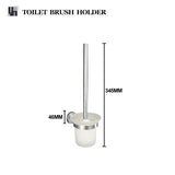Bathroom Hardware 304 Stainless Steel Brushed Towel Rack Toilet Paper Holder Soap Holder Towel Bar Toilet Bathroom Accessories