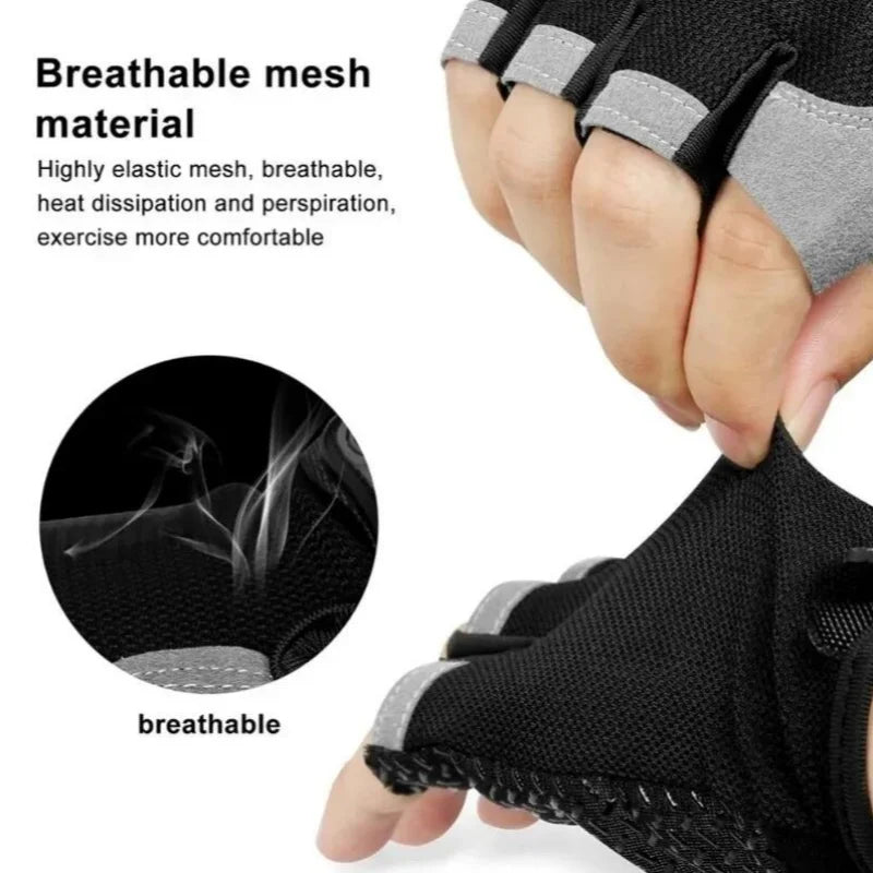 Anti-Slip Breathable Gym Weightlifting Gloves
