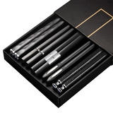 5Pairs High Quality Japanese Non-Slip Chopsticks Korean Home Hotel Restaurant Portable Healthy Food Stick For Sushi Chopsticks