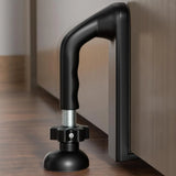 1PC Heavy Duty Metal Portable Door Stopper for Travel No Drill Security Device Anti Theft for Hotel Apartment Home Women Solo