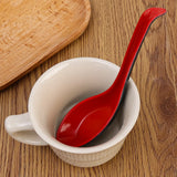 1/5/10pcs Mighty Porcelain Anti-Shock Spoons Japanese Rice Spoon Dumplings Porridge Soup Spoon  Restaurant Bar Kitchen Cutlery