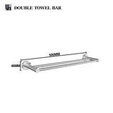 Bathroom Hardware 304 Stainless Steel Brushed Towel Rack Toilet Paper Holder Soap Holder Towel Bar Toilet Bathroom Accessories