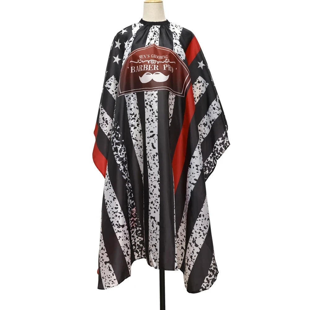 Barber Haircut Cloth Home Hairdresser Apron Hair Cut Cape Salon Hairdress Gown Hairdressing Coat Barbershop Accessory   4.7   6