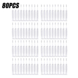 10-500PCS Shower Cleaning Brush Bathroom Micro Nylon Brush Nozzle Anti-blocking Cleaning Tools Bathroom Accessories