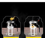 Heat Resistant Glass Teapot One-click Filtering Tea Pot Tea Water Separation Filter Tea Maker Coffee Pot Home Flower Teaware