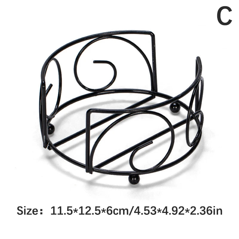 Coaster Holder Mat Storage Rack Table Mat Holder Tea Coffee Mug Placemat Storage Organizer Table Kitchen Accessories