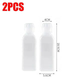6/1PCS 300/500ml Kitchen Oil Bottle Plastic Seasoning Squeeze Bottle Dispenser for Salad BBQ Sauce Condiment Cooking Tool