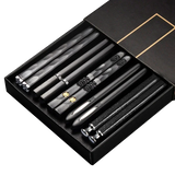5Pairs High Quality Japanese Non-Slip Chopsticks Korean Home Hotel Restaurant Portable Healthy Food Stick For Sushi Chopsticks