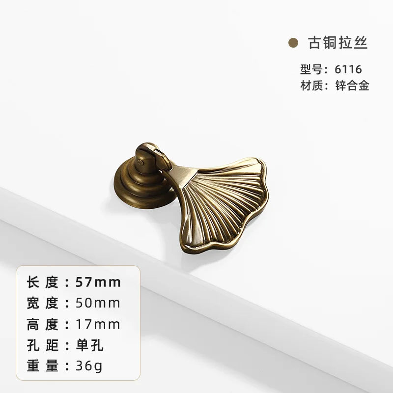 French-bronze solid handle vintage wardrobe/cabinet door handles small single-hole drawer pull medieval-style furniture hardware