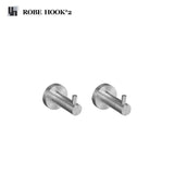 Bathroom Hardware 304 Stainless Steel Brushed Towel Rack Toilet Paper Holder Soap Holder Towel Bar Toilet Bathroom Accessories