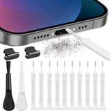 Mobile Phone Charging Port Dust Plug Removal Cleaner Kit for iPhone 15 14 13 Pro Max Computer Keyboard Dustproof Cleaning Brush
