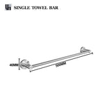 Bathroom Hardware 304 Stainless Steel Brushed Towel Rack Toilet Paper Holder Soap Holder Towel Bar Toilet Bathroom Accessories