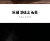 Heat Resistant Glass Teapot One-click Filtering Tea Pot Tea Water Separation Filter Tea Maker Coffee Pot Home Flower Teaware