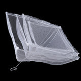 Picnic Food Covers for Outside Mesh 4 Packs Pop Up Fine Fly Net for Fruit - Collapsible Screen Umbrella Food Tent