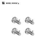 Bathroom Hardware 304 Stainless Steel Brushed Towel Rack Toilet Paper Holder Soap Holder Towel Bar Toilet Bathroom Accessories