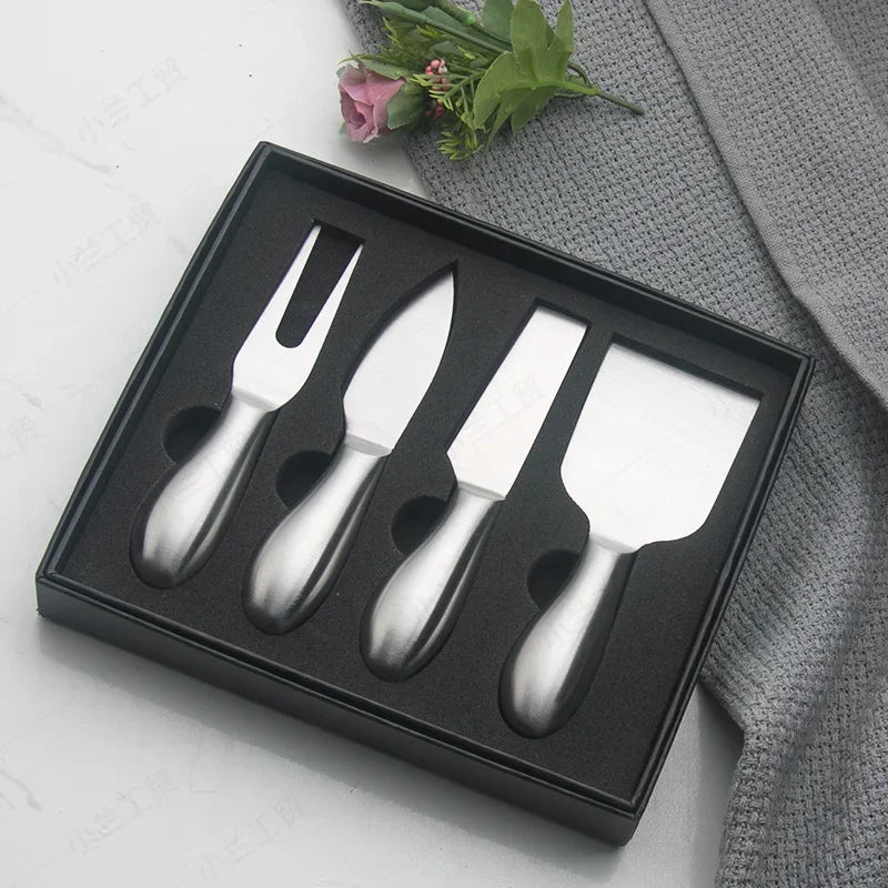 Classic Butter Cutter Set Cheese Jam Spreaders Wipe Cream Cutter Utensil Multifunction Butter BreadKnife Kitchen Gadget