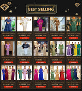 Elegant 2 Piece Sets Womens Outfits Satin Half Sleeve Shirt Blouses and Belted Wrap Midi Skirt Sets Spring Summer Clothes
