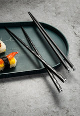 5Pairs High Quality Japanese Non-Slip Chopsticks Korean Home Hotel Restaurant Portable Healthy Food Stick For Sushi Chopsticks