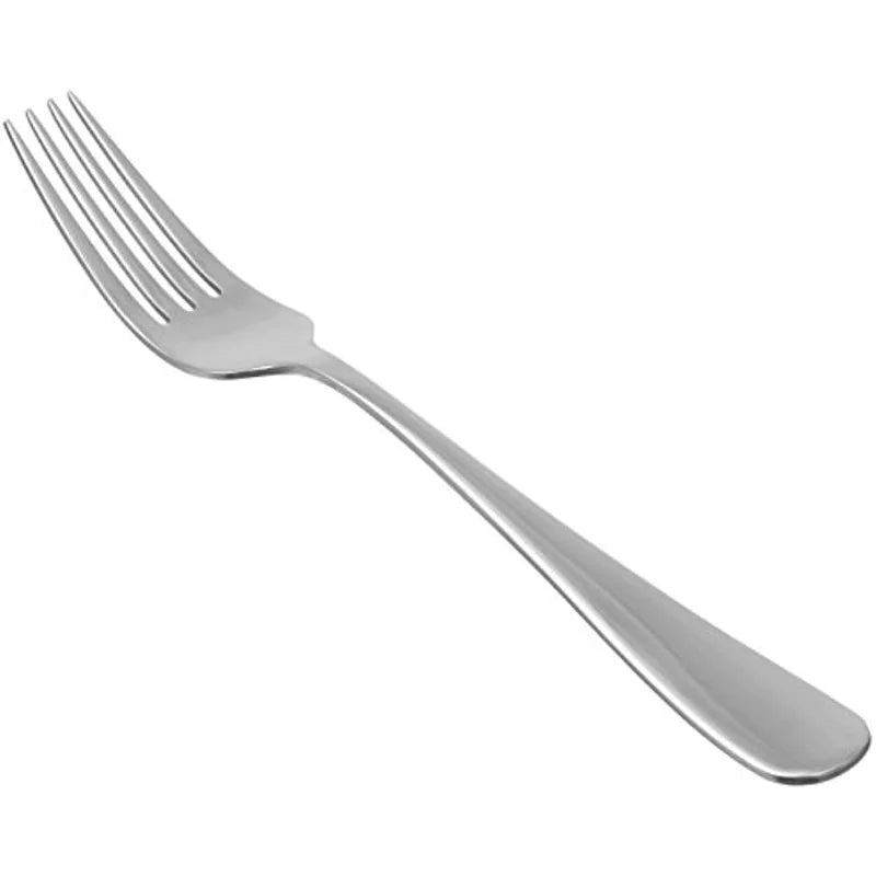 Heavy Duty Stainless Steel Dinner Forks With Round Edge, Pack Of 12, Dishwasher Safe for restaurants Eid Al-Adha Mubarak