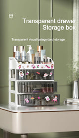 New 1Pc 5-layer Makeup Storage Box Debris Storage Box Drawer-style Dressing Table Office DeskCosmetics Multi-layerstoragecabinet