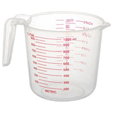 3pcs Baking Liquid Measuring Cups PVC Scale Cup Plastic Measuring Volume Beaker Kitchen Baking Tools 250/500/1000ml
