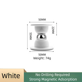 Silicone Anti-collision Magnetic Door Stopper Bedroom Door Study Door Buffer Door Suction No Punching Strong Bonding