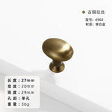 French-bronze solid handle vintage wardrobe/cabinet door handles small single-hole drawer pull medieval-style furniture hardware