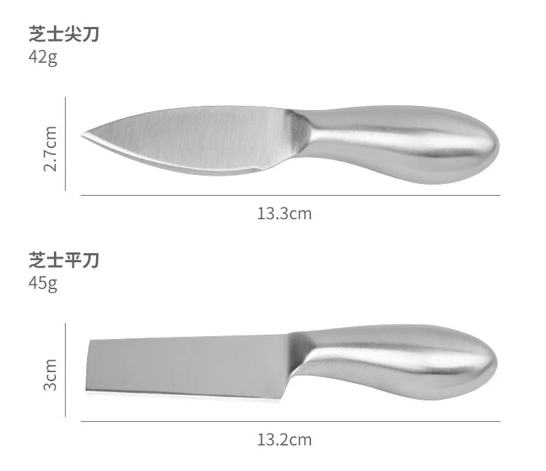 Classic Butter Cutter Set Cheese Jam Spreaders Wipe Cream Cutter Utensil Multifunction Butter BreadKnife Kitchen Gadget