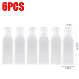6/1PCS 300/500ml Kitchen Oil Bottle Plastic Seasoning Squeeze Bottle Dispenser for Salad BBQ Sauce Condiment Cooking Tool
