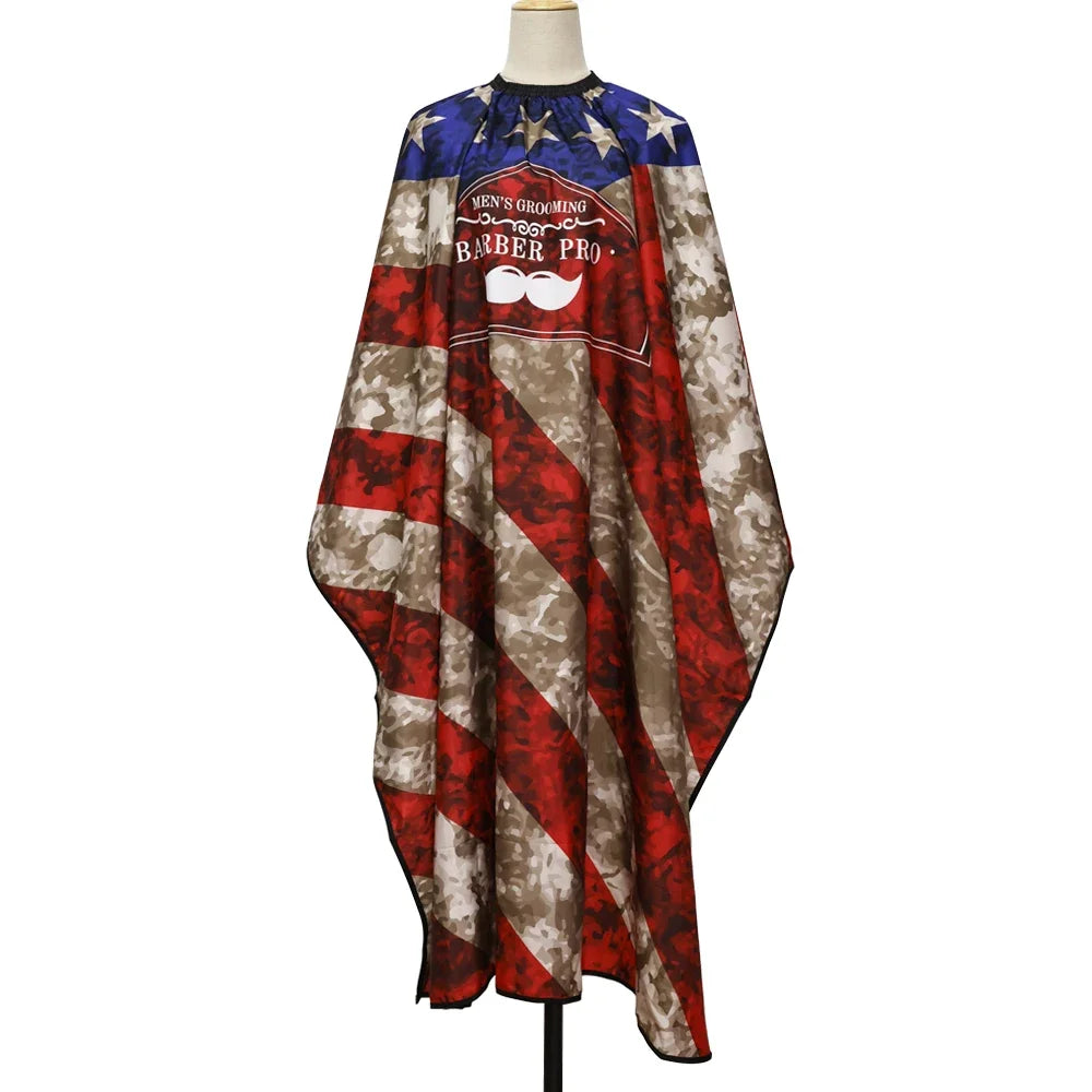 Barber Haircut Cloth Home Hairdresser Apron Hair Cut Cape Salon Hairdress Gown Hairdressing Coat Barbershop Accessory   4.7   6